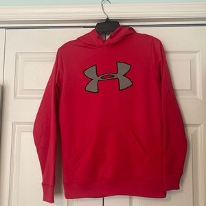 Under Armour sweatshirt. Pink. Size small
